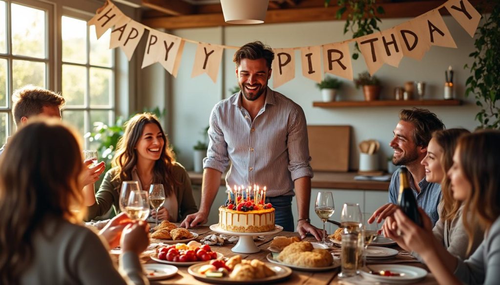 entdecken sie kreative ideen, um den geburtstag eines mannes unvergesslich zu feiern. inspirierende tipps für besondere momente voller freude und überraschungen.