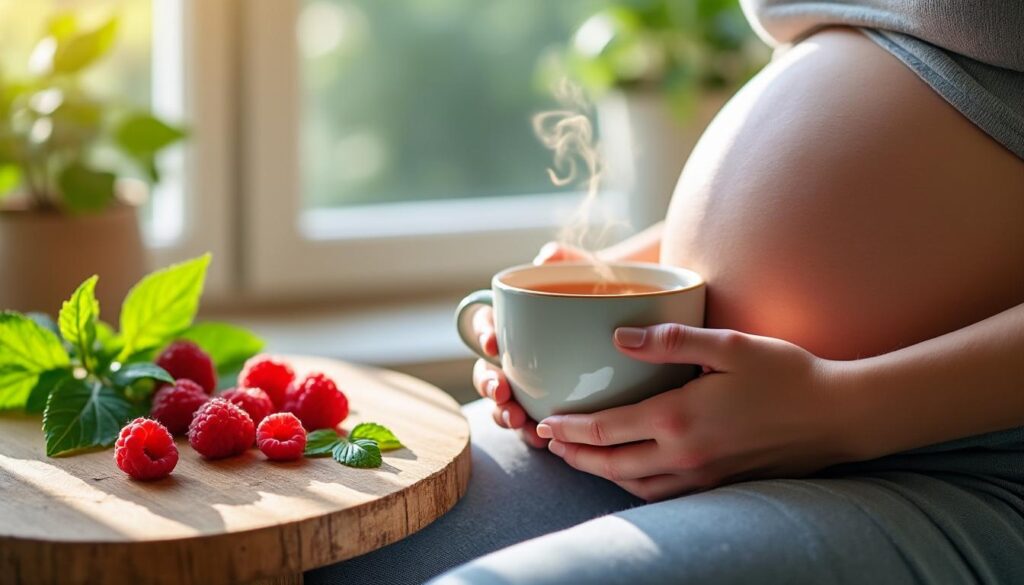 entdecken sie, wie himbeerblättertee die schwangerschaft auf natürliche weise unterstützen kann, indem er wohlbefinden fördert und die gebärmutter stärkt.
