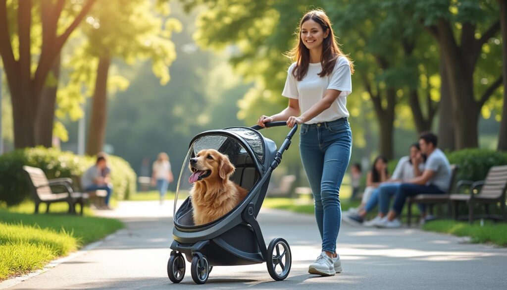 entdecken sie, wie ein hundebuggy die mobilität mit ihrem hund verbessert und ihnen gemeinsame ausflüge erleichtert.