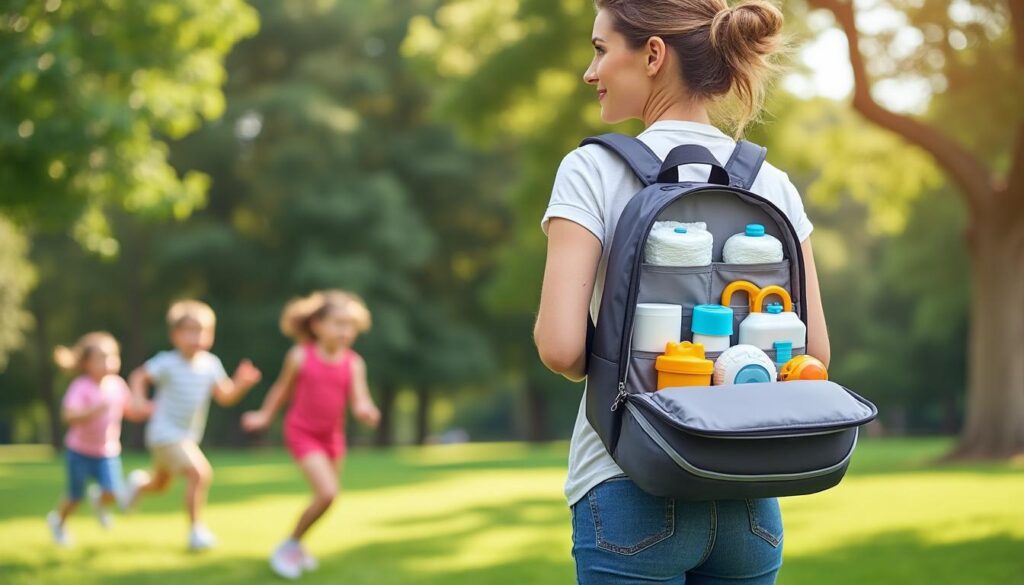 entdecken sie unseren wickelrucksack für eltern – praktisch, stylisch und perfekt für unterwegs mit kindern. mehr komfort und organisation für junge familien.